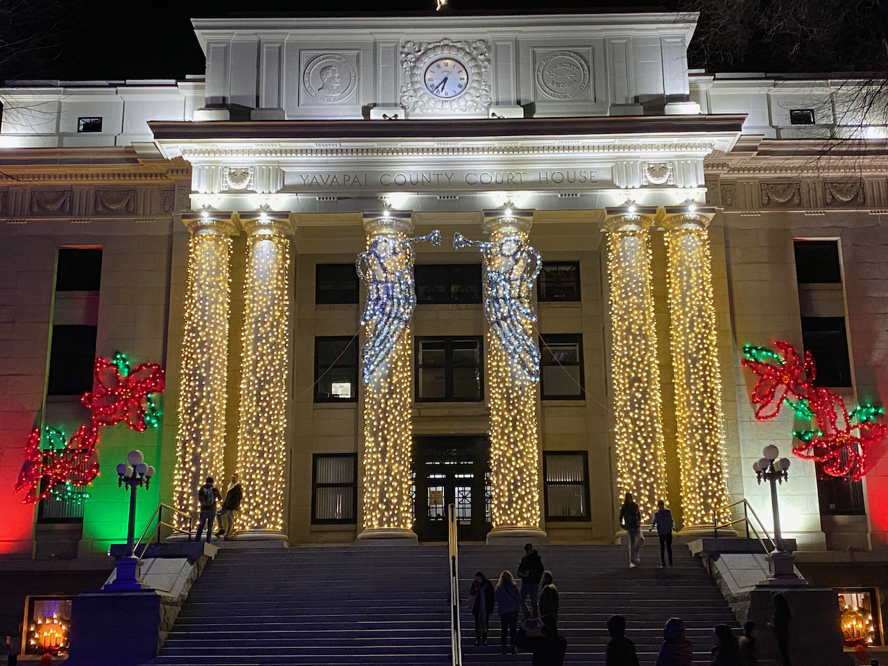 Prescott Courthouse Christmas Lights